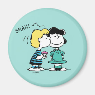 Íman Amendoins DIA DE OS NAMORADOS Lucy & Schroeder