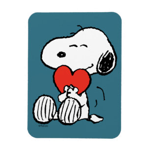 Íman Amendoins DIA DE OS NAMORADOS Snoopy Heart Hug