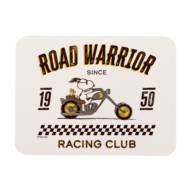 Íman Amendoins | Guerreiros Rodoviários Snoopy & Woodst (Horizontal)