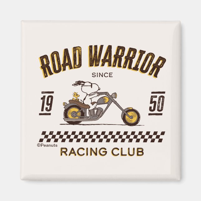 Íman Amendoins | Guerreiros Rodoviários Snoopy & Woodst (Frente)