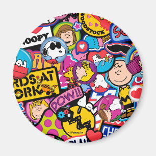 Íman Amendoins   Padrão de patch de fita mista