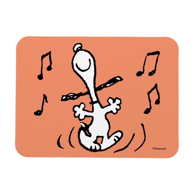 Íman Amendoins | Snoopy Dancing (Horizontal)