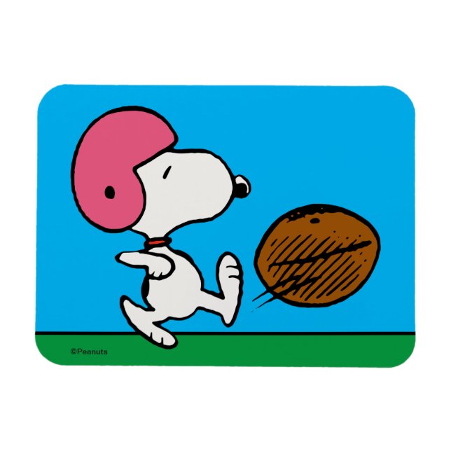 Íman Amendoins | Snoopy Football Kicker (Horizontal)