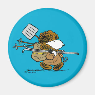 Íman Amendoins Snoopy Snow Warrior