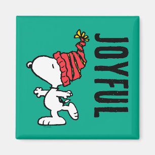 Íman Amendoins Snoopy Winter Beanie Boné