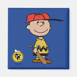 Íman Amendoins   Sorriso Charlie Brown Baseball