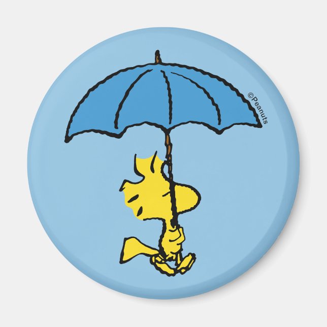 Íman Amendoins | Woodstock Blue Umbrella (Frente)