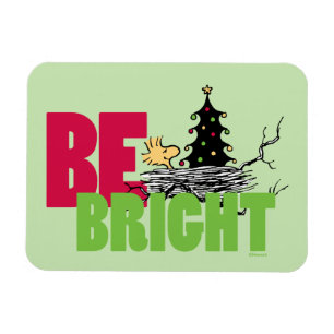 Íman Amendoins Woodstock Christmas Be Bright