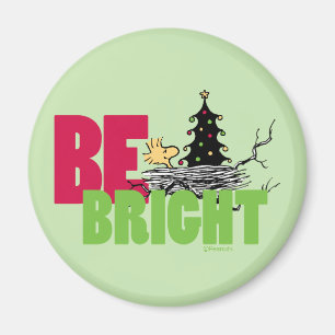 Íman Amendoins Woodstock Christmas Be Bright