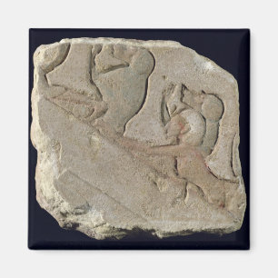 Íman Amenophis IV com babuínos, reino novo