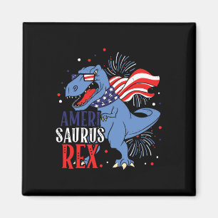 Íman Ameri Saurus Rex 4 de Julho Independência de Dinos