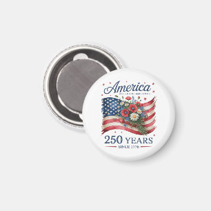 Íman América 250 Anos de Liberdade 1776 2026