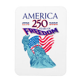 ÍMAN  AMÉRICA 250 ANOS DE LIBERDADE ESTATUA DA LIBERDADE