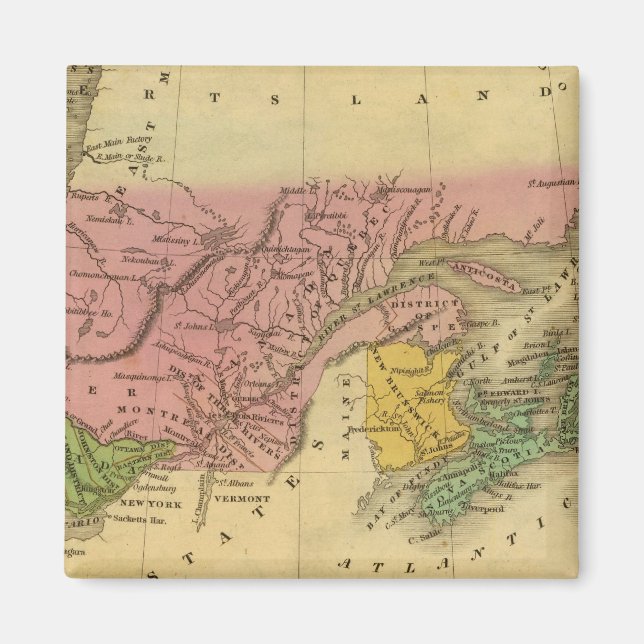 Íman América Britânica (Frente)