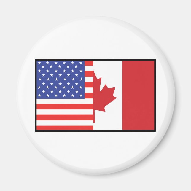 Íman América Canadá (Frente)