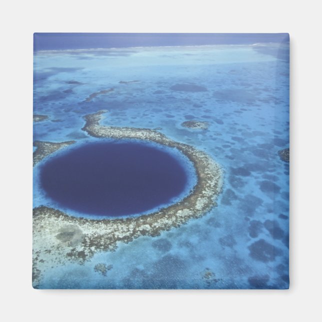 Íman AMÉRICA CENTRAL, Belize, Grandes recifes de coral  (Frente)