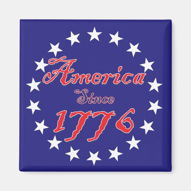 Íman América - desde 1776 (Frente)