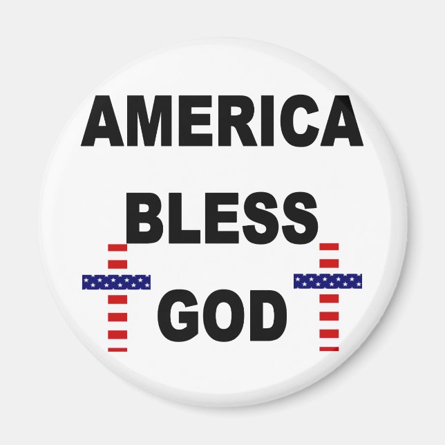 Íman América Deus Abençoado (Frente)