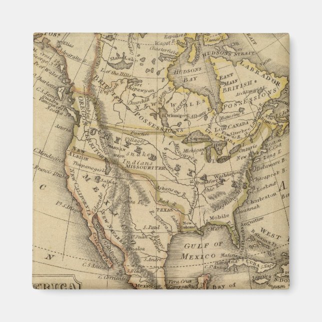 Íman América do Norte 10 (Frente)