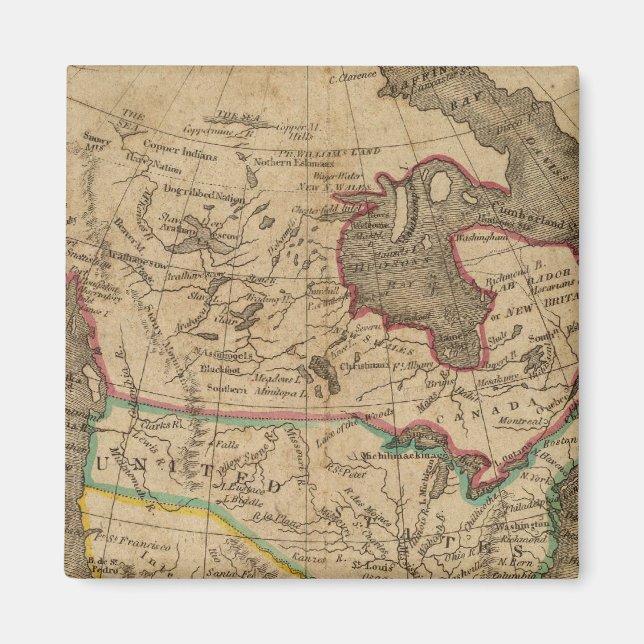 Íman América do Norte 14 (Frente)