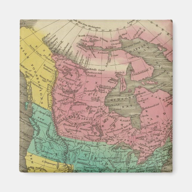 Íman América do Norte 5 (Frente)