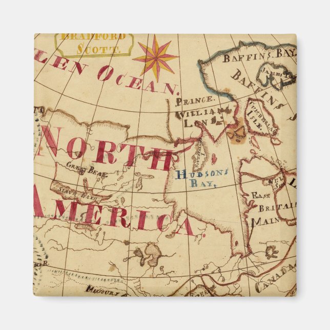 Íman América do Norte 8 (Frente)