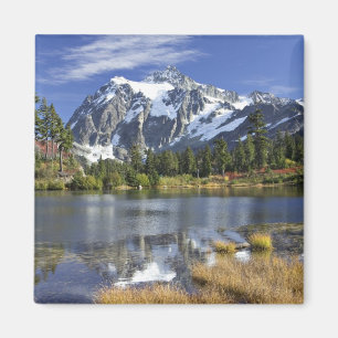 Íman América do Norte, Washington, Cascades. Mt. Shuksa