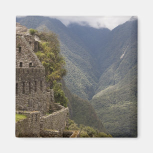 Íman América do Sul, Peru, Machu Picchu. Ruínas de pedr