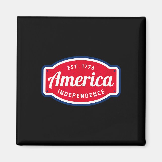 Íman América é 1776 independência 4 de julho (Frente)