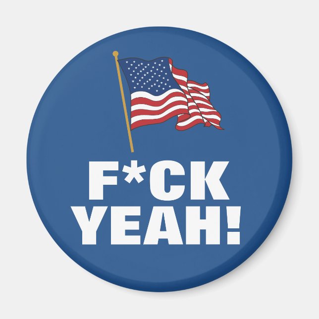 ÍMAN AMÉRICA: F*CK YEAH! (Frente)