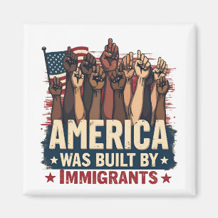 Íman América foi construída por imigrantes Trump Democr