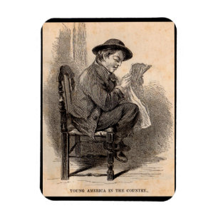 Íman América impressão vitoriana no país