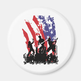 Íman America Rocks - banda de punk emo rock - bandeira 