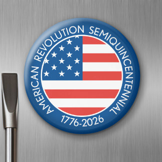 Íman America Semiquincentenal 1776-2026 EUA 250 Flag