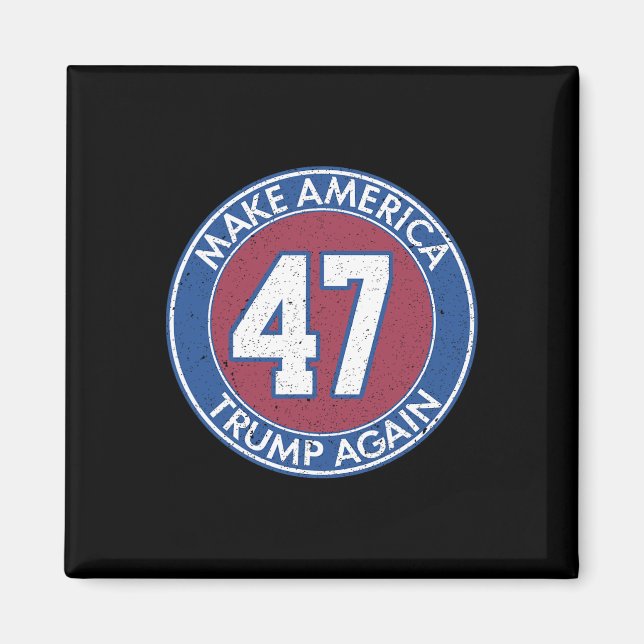 Íman América Trump Novamente 47 (Frente)