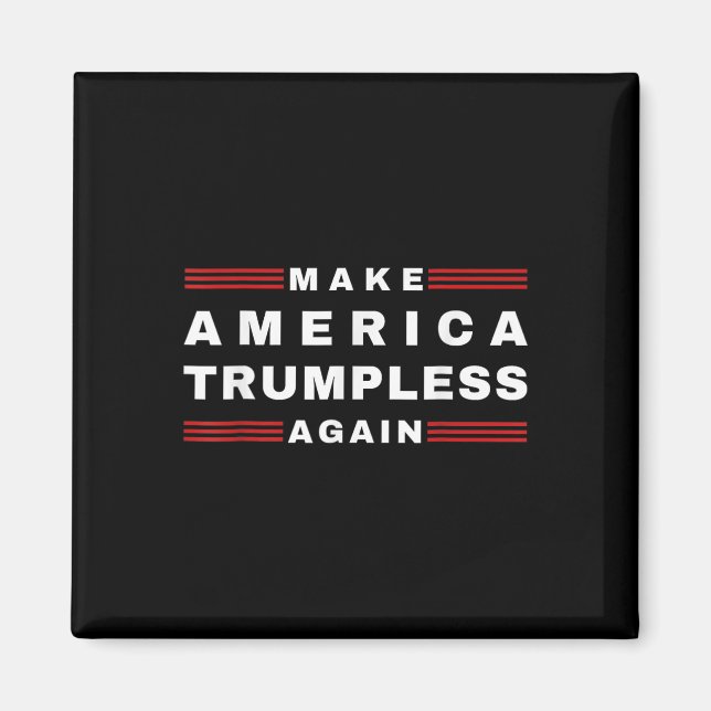 Íman América Trumpless Novamente Em 2024 (Frente)