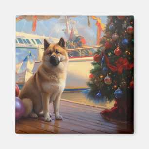 Íman American Akita Natal Cruzeiro: Festa de Fim de Ano