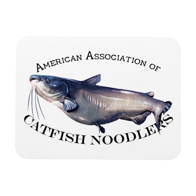 Íman American Association of Catfish Noodlers (Horizontal)