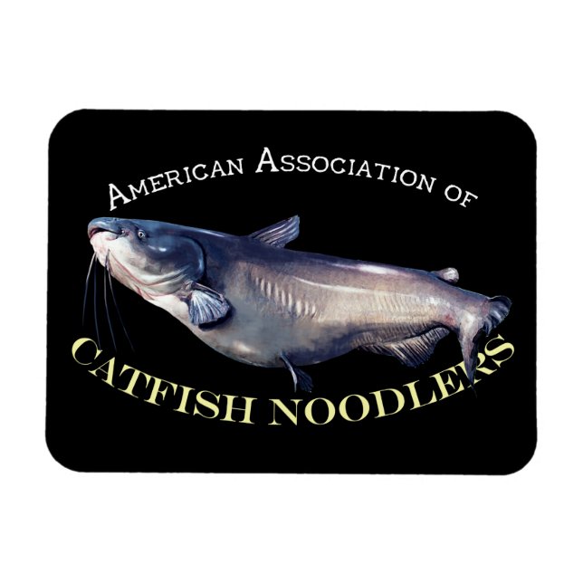 Íman American Association of Catfish Noodlers (Horizontal)