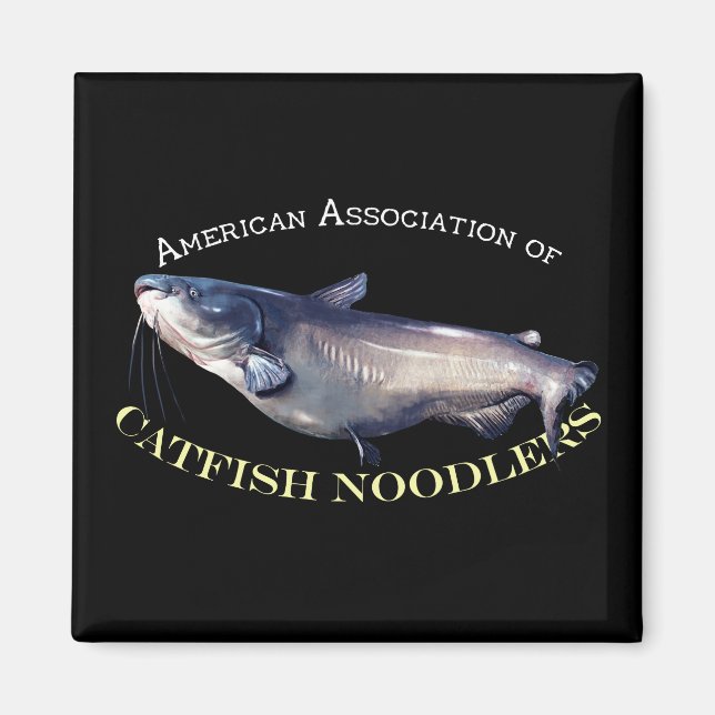 Íman American Association of Catfish Noodlers (Frente)