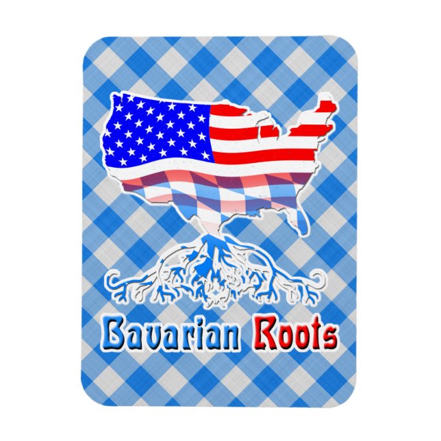 Íman American Bavarian Roots Flexi Magnet (Vertical)