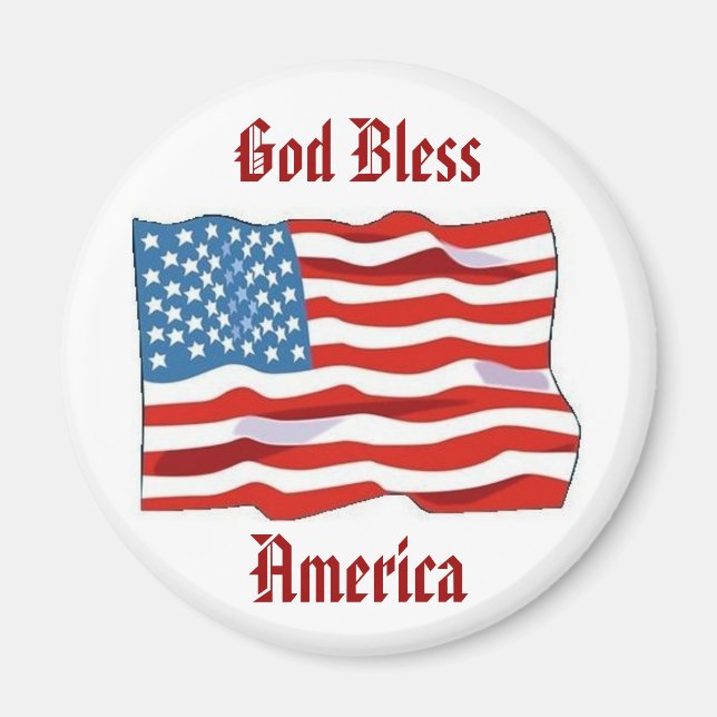 Íman American Flag Magnet (Frente)