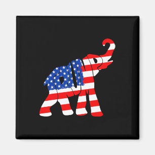 Íman American Flag Trump
