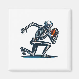 Íman American Football Skeleton Boys Men Fan H