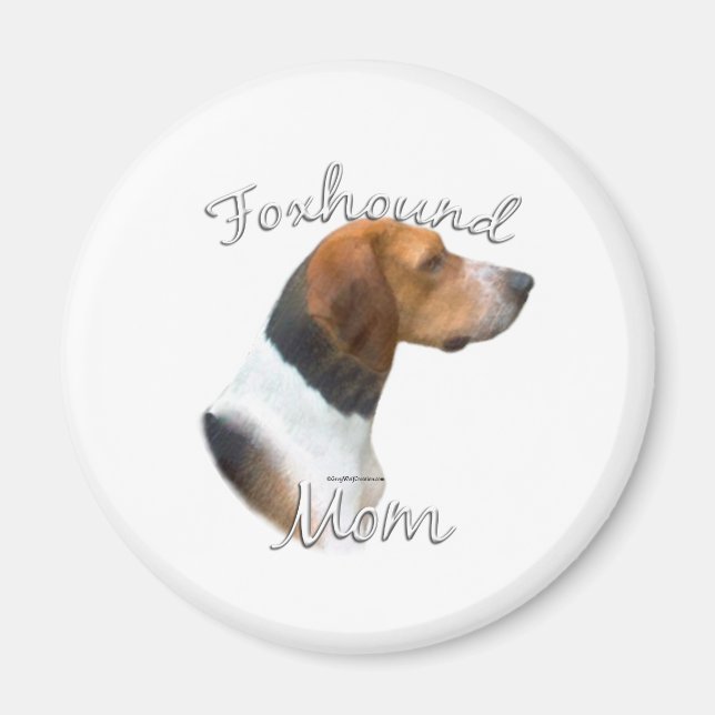 Íman American Foxhound Mãe 2 (Frente)