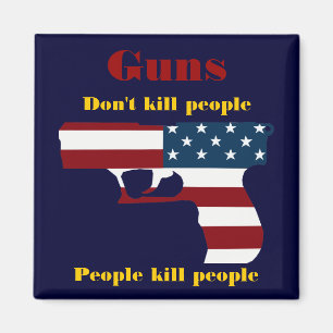 Íman American Gun Magnet