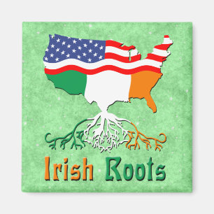 Íman American Irish Roots Magnet