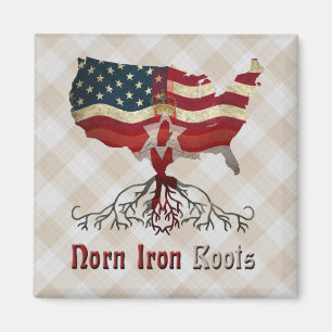Íman American Northern Irish Roots Magnet