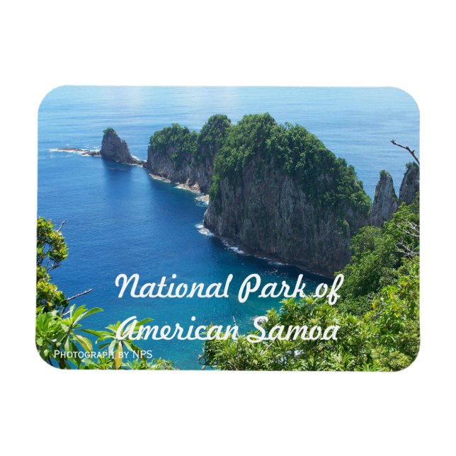 Íman American Samoa National Park Magnet (Horizontal)
