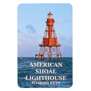 Íman American Shoal Lighthouse, Flórida Flexi Magnet